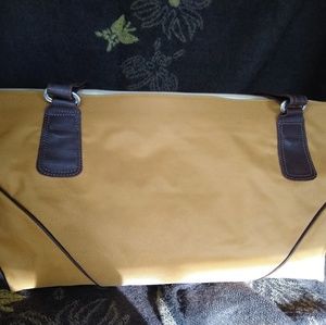 SOLD Brontibay Paris minimalist travel purse tote